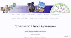 Desktop Screenshot of afoolsinclination.com